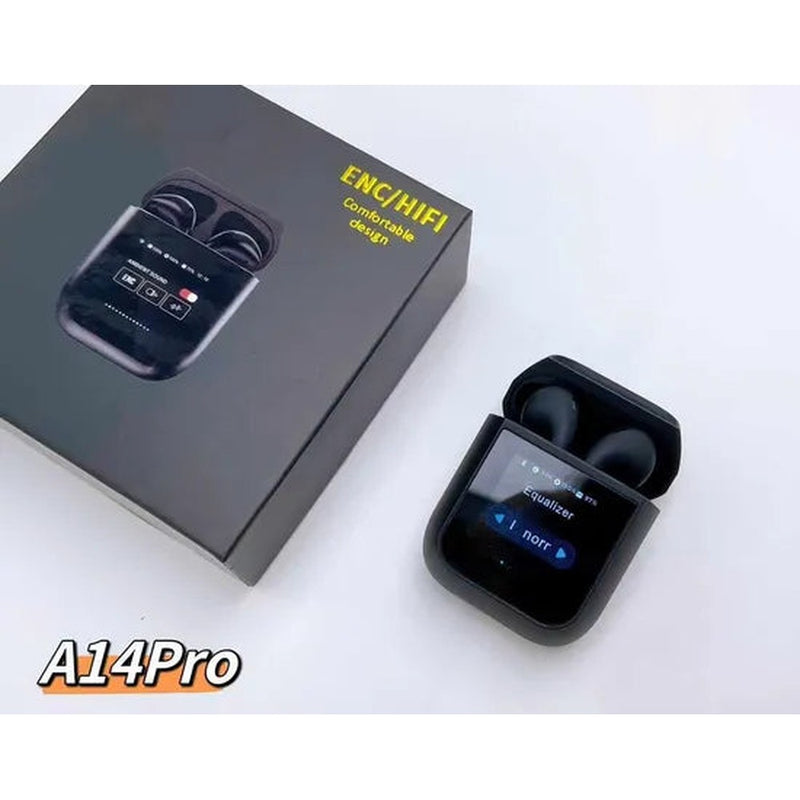 A14 Pro ANC Touch Display Earbuds