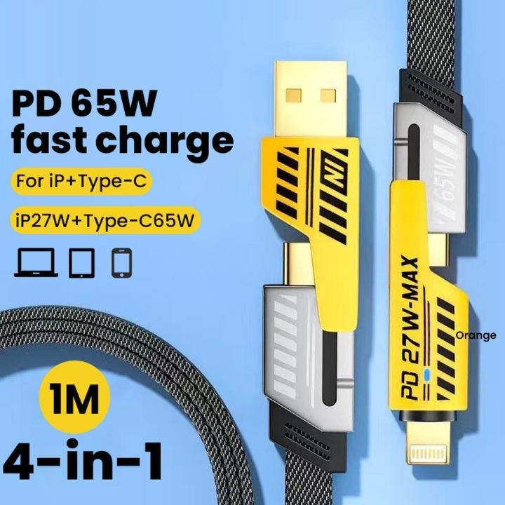4-in-1 Multi USB PD Charging Cable
