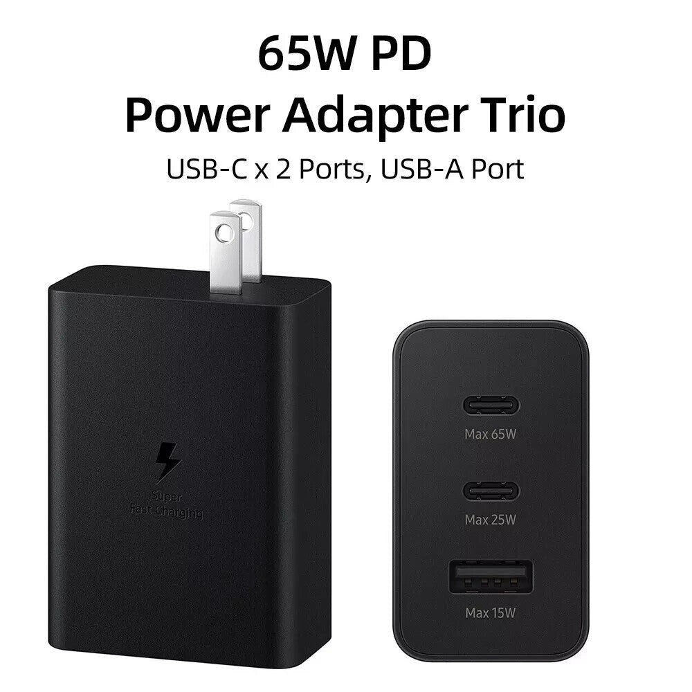 65W Triple-Port PD Power Adapter
