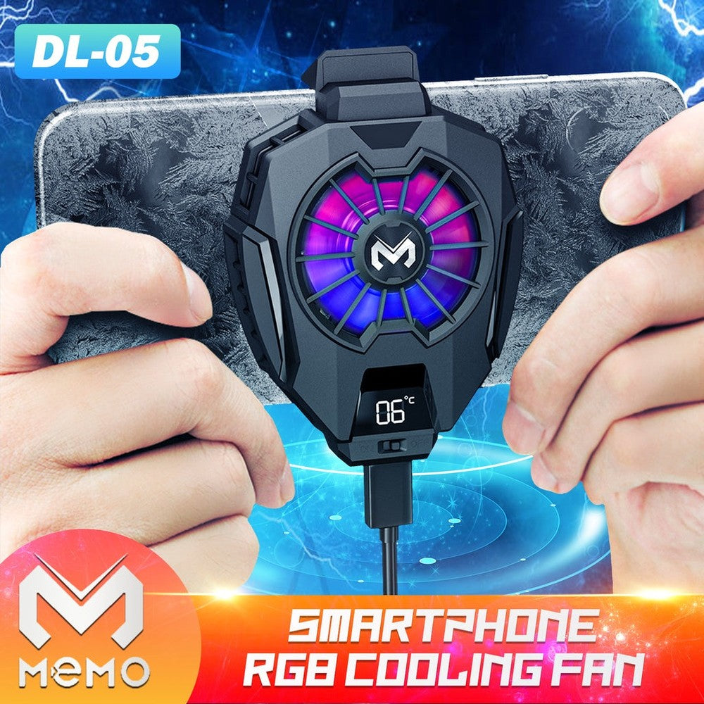 MEMO DL05 RGB Mobile Cooling Fan