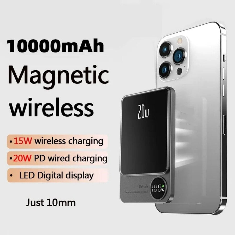 10000mAh Magnetic Wireless Power Bank product view 1